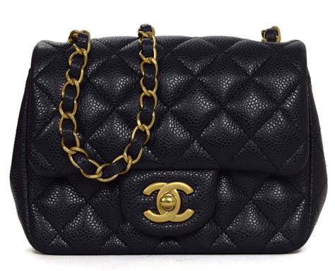 chanel mini caviar square|2012.